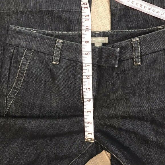 Ann Taylor Petites Women’s Dark Wash Denim Jeans - Picture 10 of 12